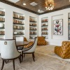 library with seating