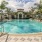 a pool in a resort